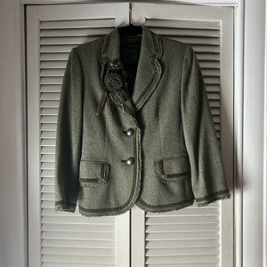 Banana Republic Herringbone Blazer